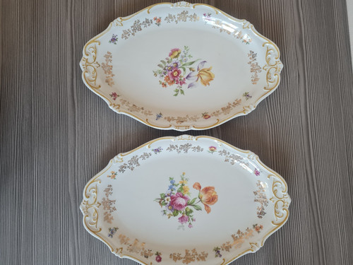 2 x servierplatte weimarer - servierplatte,