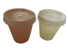 Tupperware 2 kleine Wichtel, je 60 ml, kleiner Behälter mit Deckel, RARITÄT