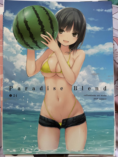 Paradise blend artbook - blend, ecchi