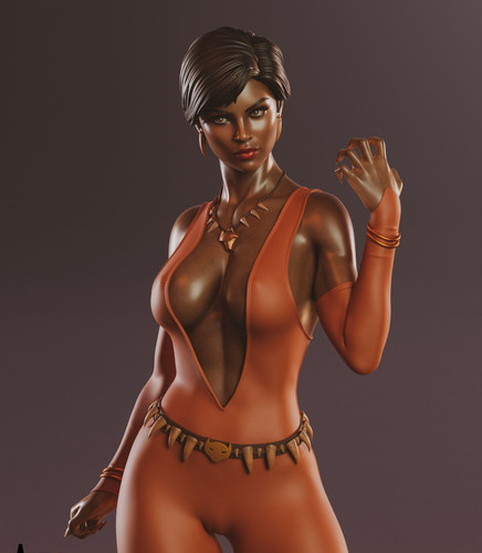 Vixen 1 24 figur - dc,,