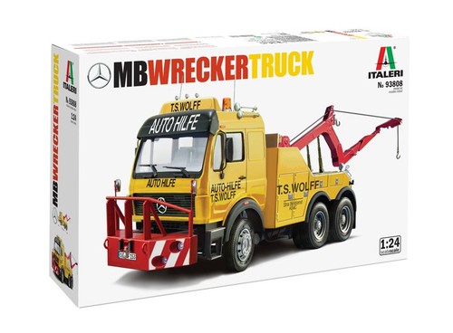 Italeri mercedes benz - mercedes-benz, wrecker