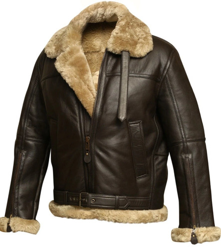 Raf aviator brown bomber - bomber, echt