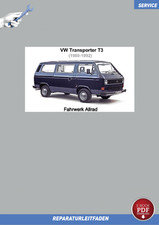 eBook VW Transporter (79-92) Reparaturleitfaden Fahrwerk Allradantrieb