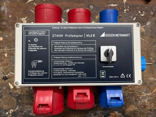 Gossen metrawatt prüfadapter - gossen,