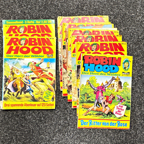Bastei robin hood comic - bastei,