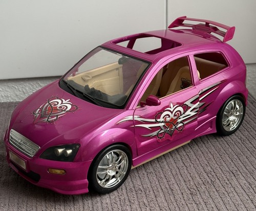 Barbie flavas street rod car - street,