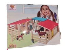 Großer Pferdestall von Eichhorn, aus Holz, TOP Zustand, OVP