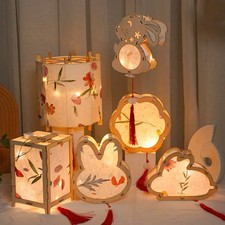 Kreative Holz-Kaninchen