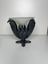 Fledermaus Duftlampe Teelicht schwarz black