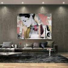 Pop Art Leinwandbild | Moderne Kunst | Sensual Model | XXL Deko Wandbilder