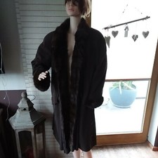 KOLINSKY,Pelzmantel,Mantel,,braun,Gr.ca.42/44Pelz, Felleinsatz, abnehmbar,