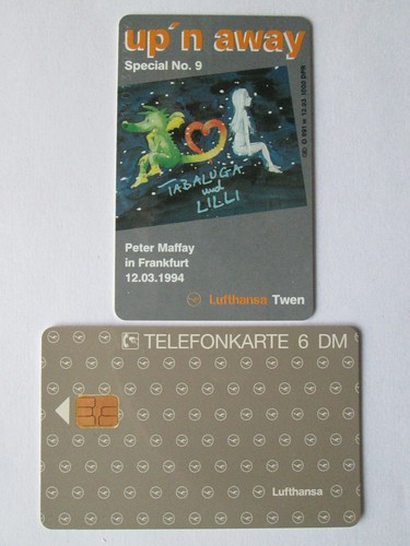 Telefonkarte flugzeug - telefonkarte,,
