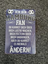 Hsv blechschild - ,