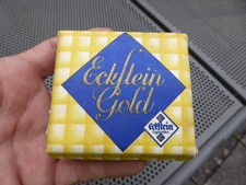 Alte leere Zigarettenschachtel - 25 Eckstein Gold - Cigarettes Package