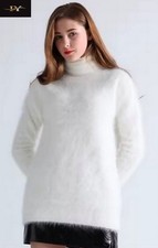 Warmer Angora-Pullover für