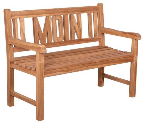 Gartenbank moin teakholz 120 - teakholz,
