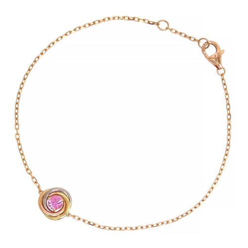 Cartier trinity armband pink - cartier,