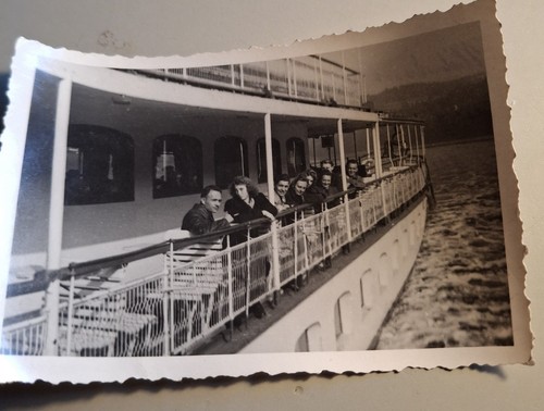 Altes foto vintage dampfer - foto,