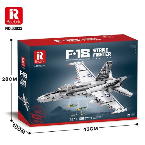 Reobrix 33022 strike - f-18,