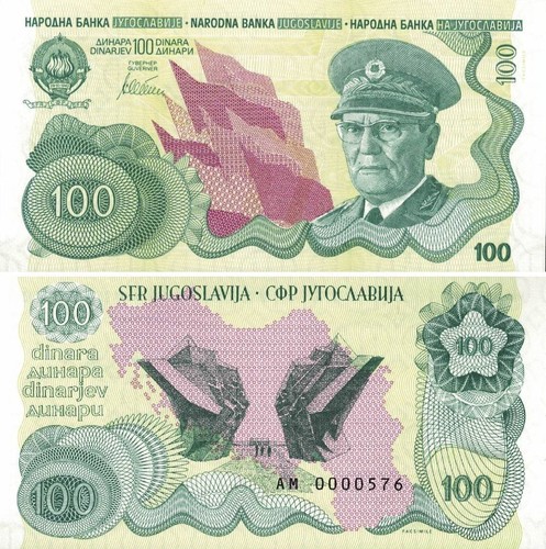 Gabris jugoslawien 100 dinara - gabris,