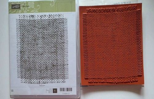 Stampin stempelset burlap - stampin,