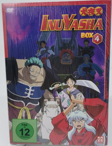 Dvd inuyasha serie box 4 - tv-serie,