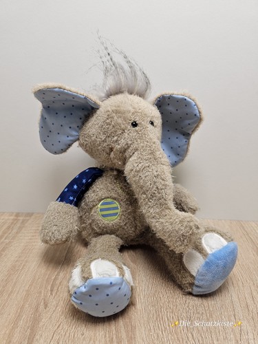 Sigikid elefant 31cm blau - -, /