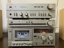 Technics SU-C03 ST-C01 M07 Verstärker Tuner Kassettendeck getestet und funkti...