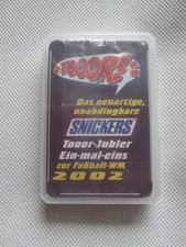 Quartett snickers torjubel - quartett, wm