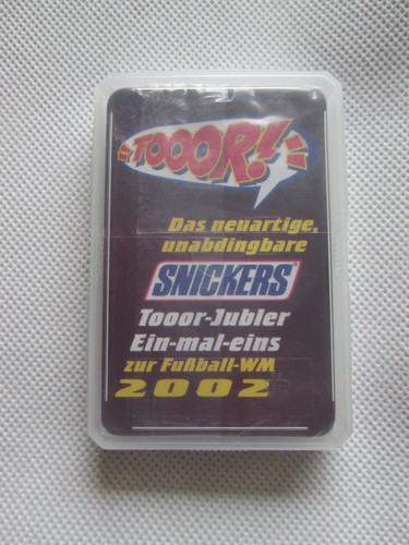 Quartett snickers torjubel - quartett,