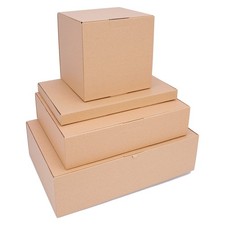 verpacking Faltschachteln WP-XS bis WP-L Braun Versandkarton DHL Karton Hermes