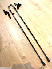 Trekkingstöcke Nordic Walking mit Handschlaufen VISION V-Tech Carbon 115cm gummi