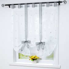 Raffrollo mit Schlaufen