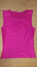 Top für Gymnastik Turnen Wettkampf RSG Training  Gr.122-128  pink