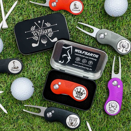 Pitchgabel golf ballmarker - golf, |