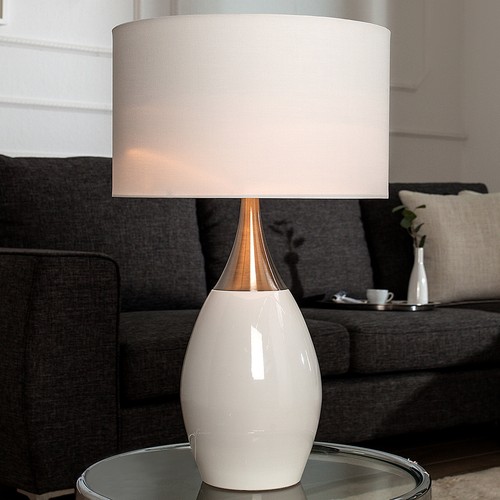 Moderne tischlampe carla 60cm - moderne,