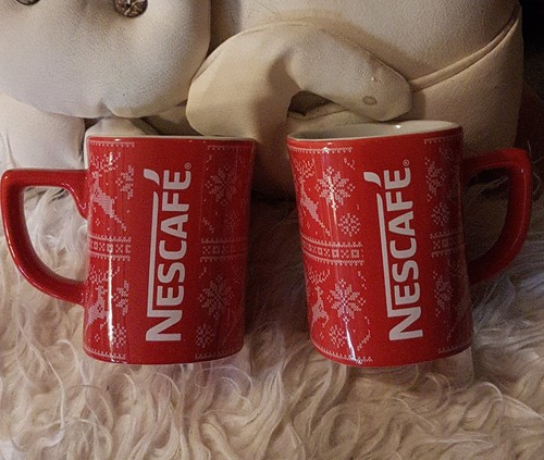 Zwei nescafe tassen unbenutzt - zwei, nescafe-tassen