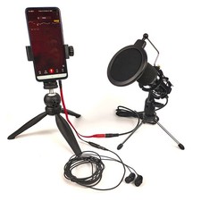 Broadcast grade mic kit with - grade, 9
