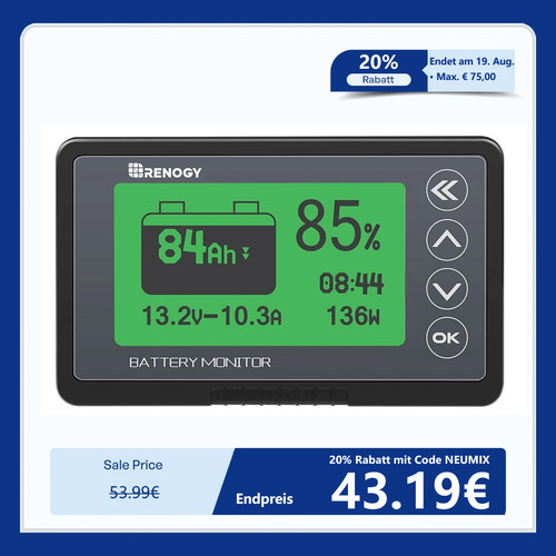 Renogy batterie monitor 500a - renogy,