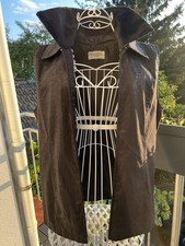 Damen Weste Schwarz Dezent