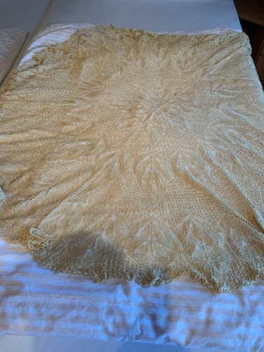 Tischdecke rund gehäkelt - tischdecke, rund,