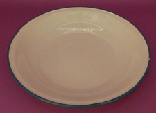 Emaille Teller Ocean tief weiss DM 20 cm Origin Outdoors Camping Geschirr