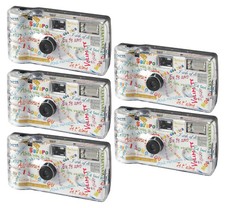 5x Einwegkamera I mog di weiß