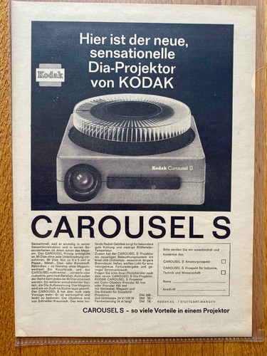 Kodak carousel dia - carousel, projektor