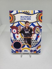 Manolo Sanchis - Real Madrid Team Set 24/25 -Topps Match Worn Relic Patch Legend
