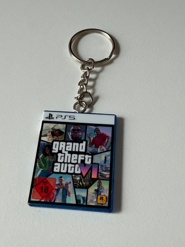 Gta game case keychain - 6,