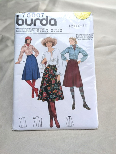 Burda schnittmuster 76007 - burda,