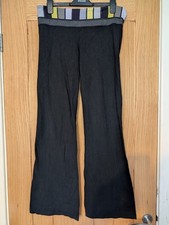 Lululemon Leggings l ausgestellt und Stretch l UK 16-18 L schwarz l Yoga l Gym