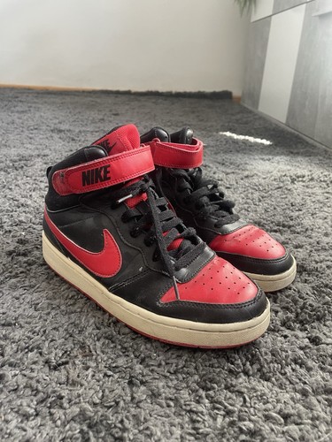 Nike court rot schwarz - nike,