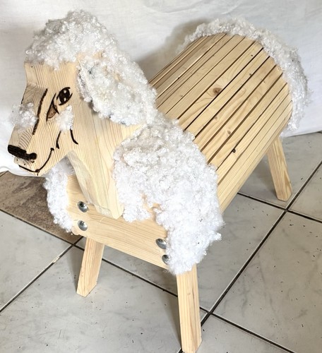 Kleines schaf handwerker - kleines, schaf,
